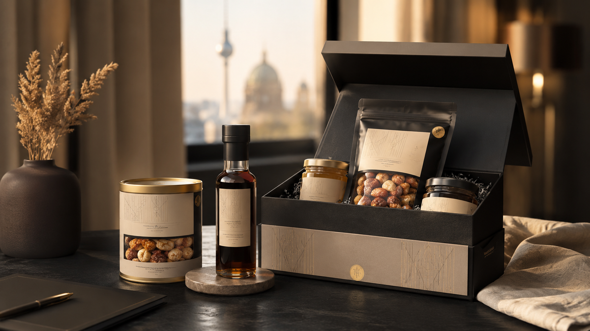 Gebrandete Geschenksets im eigenen Markenlook