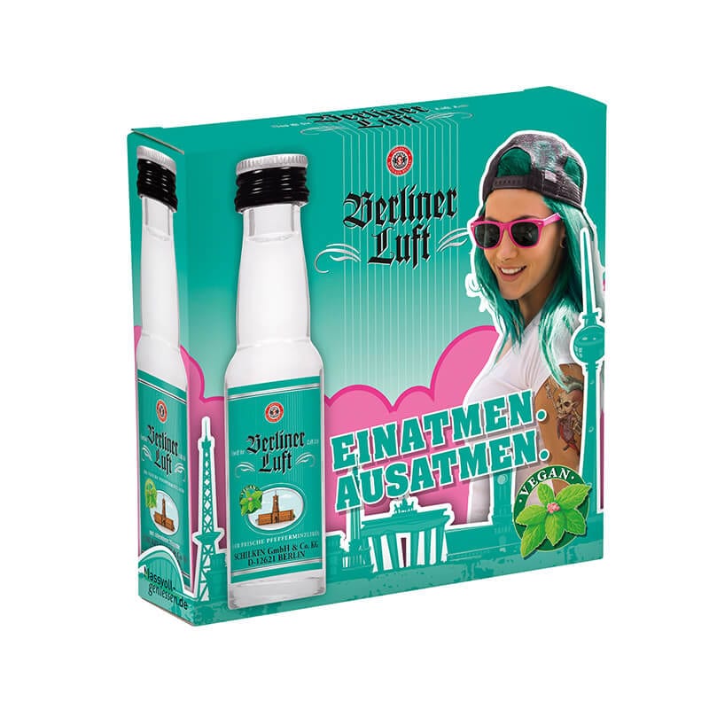 Schilkin Berliner Luft 4x 0,02l Fl. 18% vol.