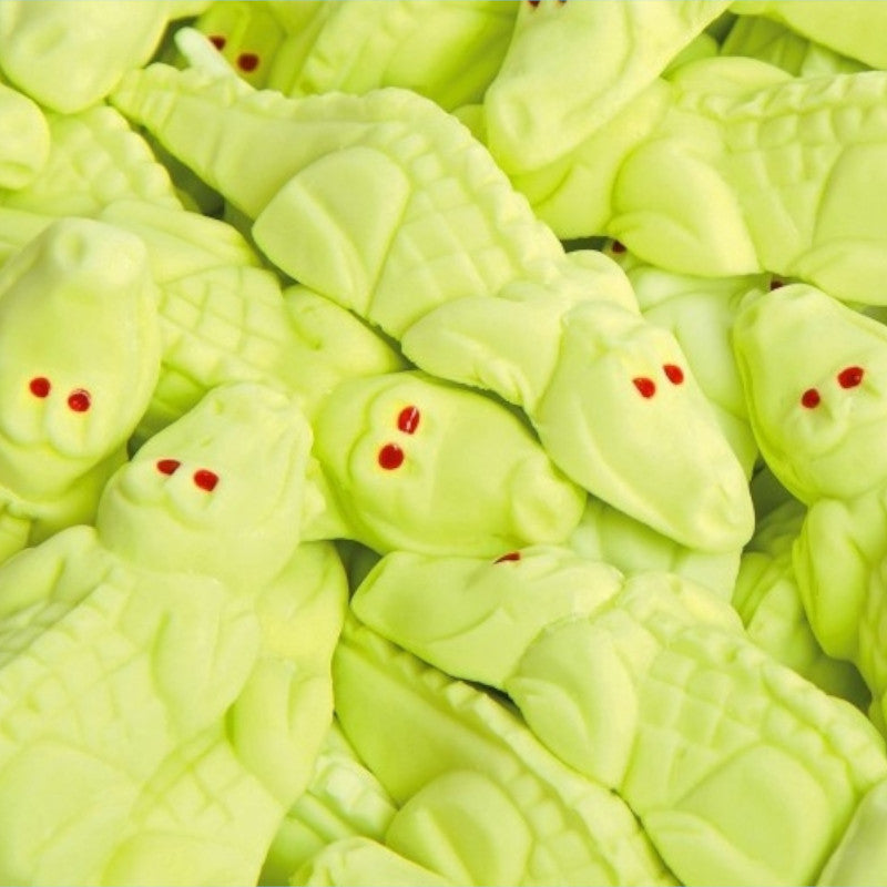 Aseli Waldmeister-Krokodile 75g Spitztüte