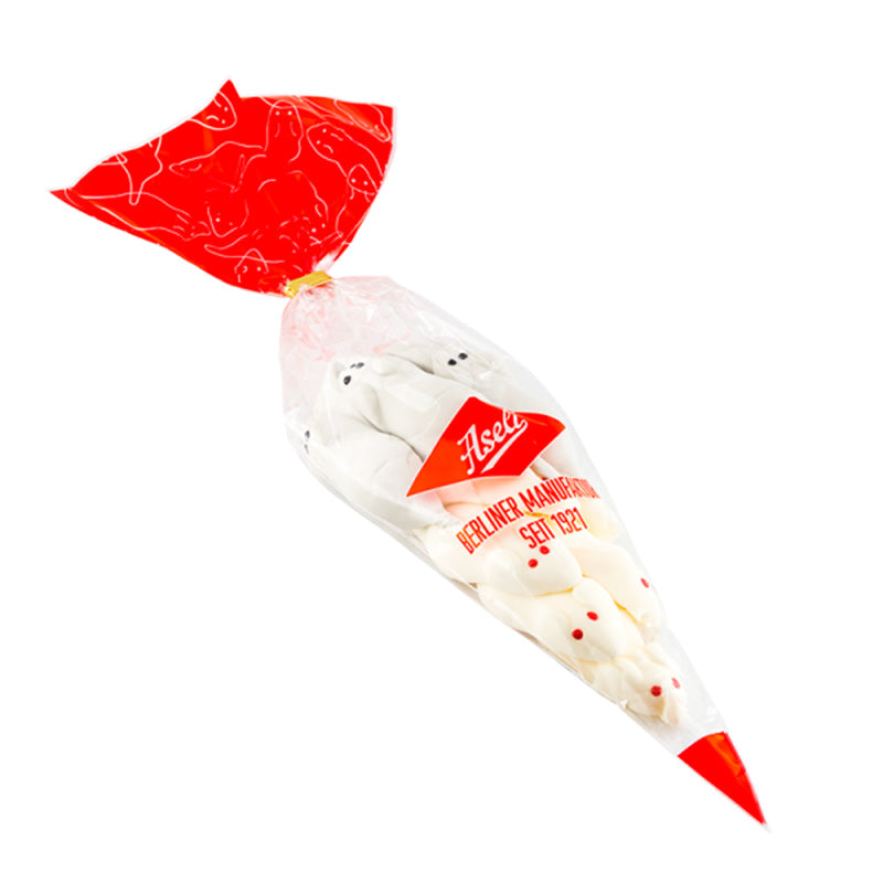 Aseli Riesenmäuse-Schaumzucker 75g Spitztüte