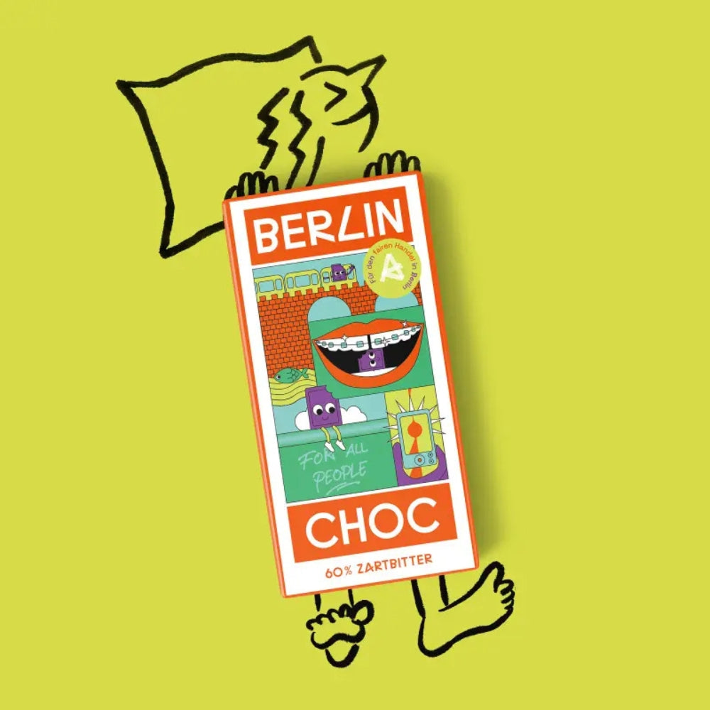 Berlin Choc Zartbitterschokolade mild Nr.2 100g BIO