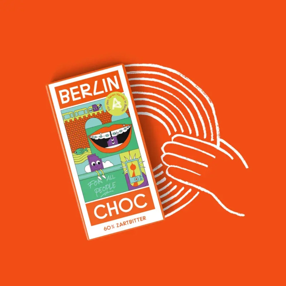 Berlin Choc Zartbitterschokolade mild Nr.2 100g BIO