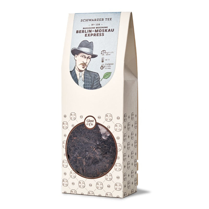 BKR Schwarztee Berlin-Moskau 100g Schmuckkarton Nr. 138