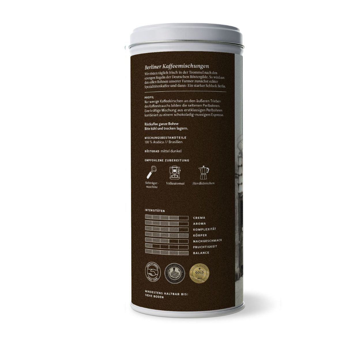 BKR Berliner Perle Espresso 125g Schmuckdose