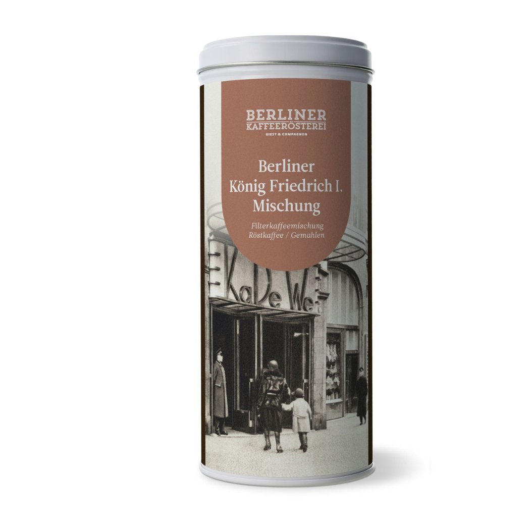 BKR König Friedrich Kaffee 125g Schmuckdose