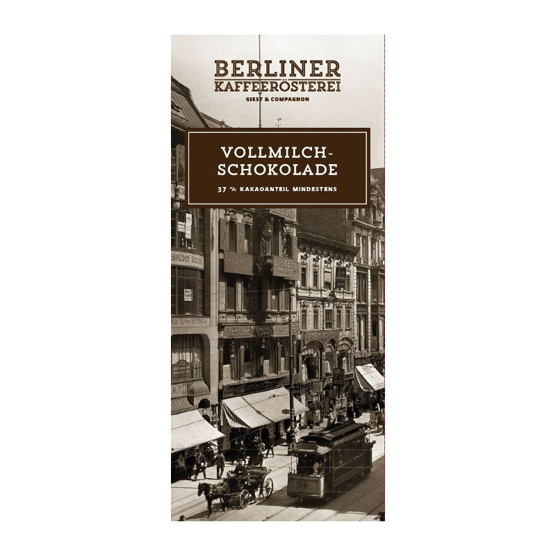 BKR Nostalgietafel Nr. 2 Leipziger Str. Vollmilch 43% Kakao