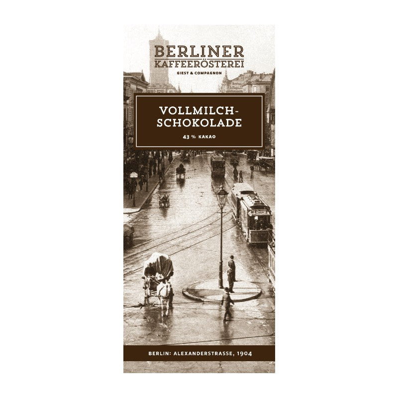 BKR Nostalgietafel Nr. 6 Alexanderstraße Vollmilch 43%