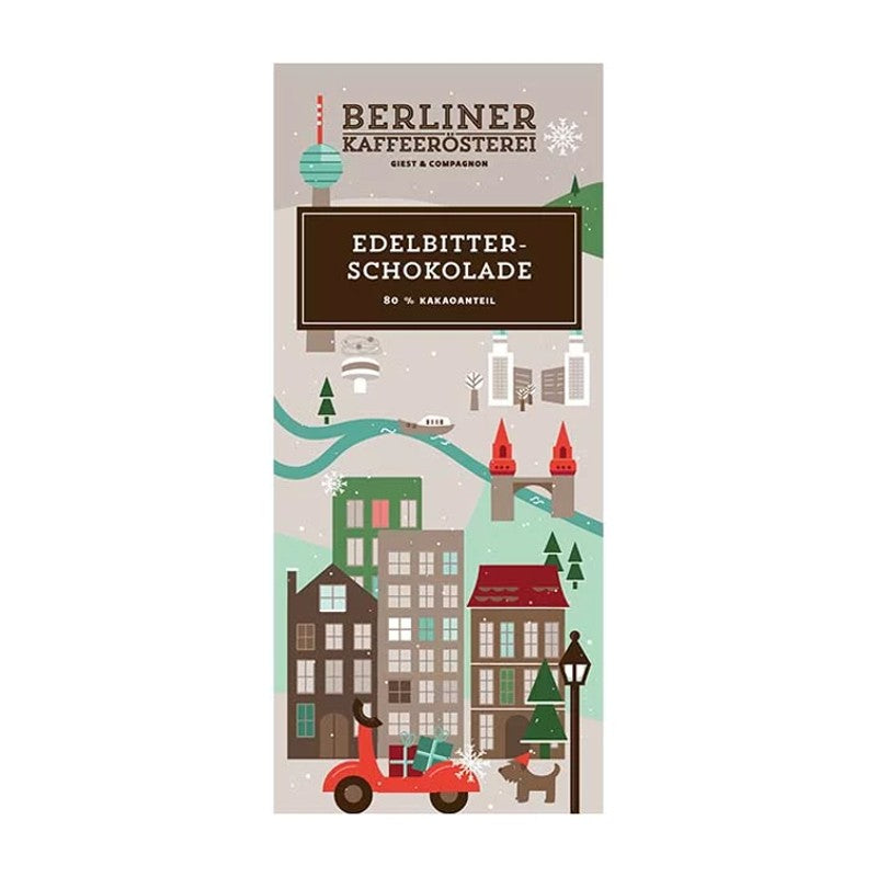 BKR Weihnachten in Kreuzberg Edelbitterschokolade 100g