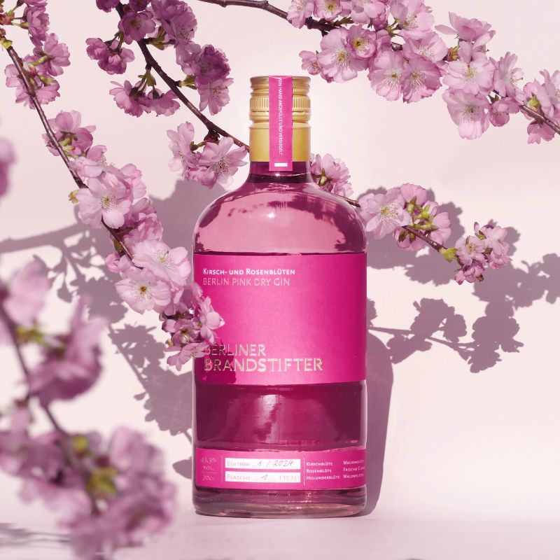 Berliner Brandstifter Berlin Pink Dry Gin 0,7l 43,3% vol.
