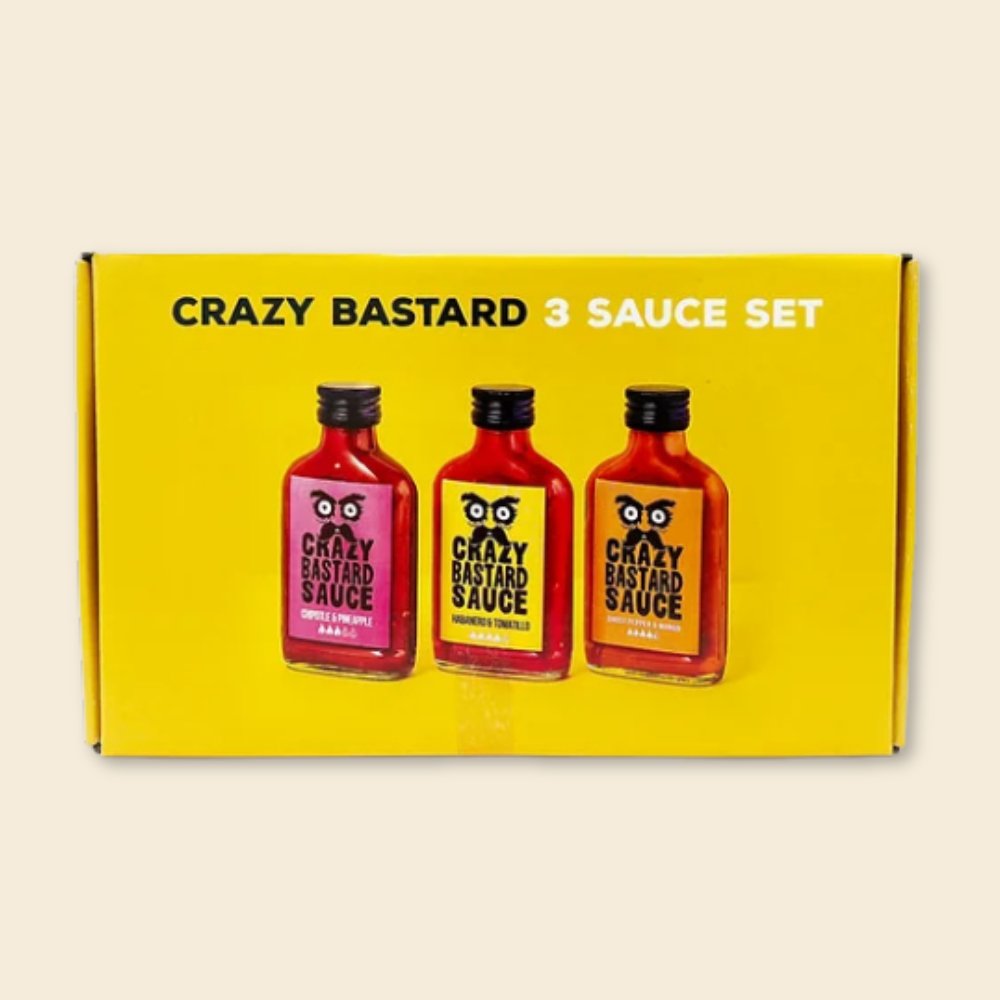 Crazy Bastard 3 Saucen Set mild