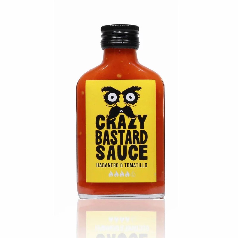 Crazy Bastard Sauce Habanero & Tomatillo 100ml
