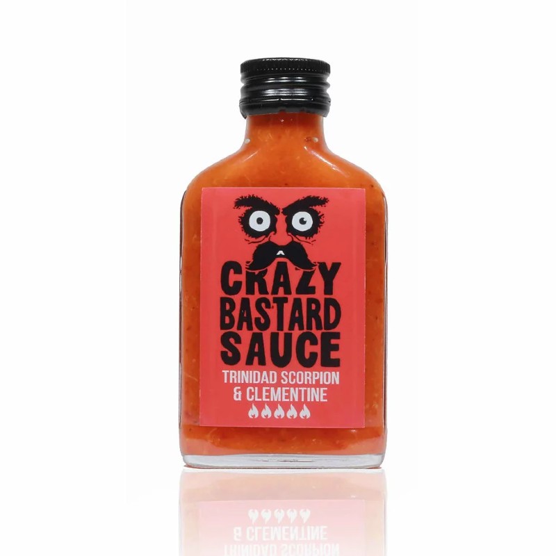 Crazy Bastard Sauce Trinidad Scorpion & Clementine 100ml