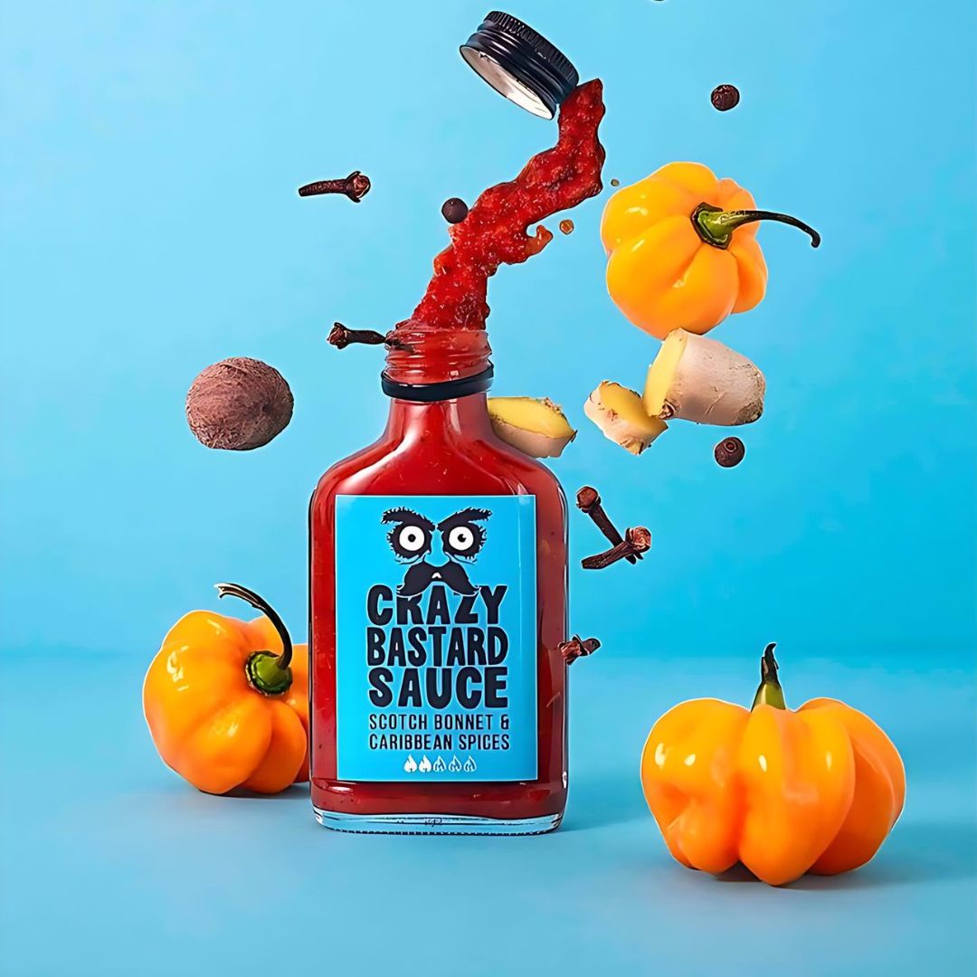 Crazy Bastard Sauce Scotch Bonnet & Caribean 100ml