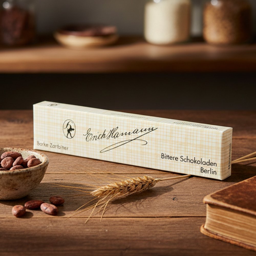 Erich Hamann Borkenschokolade zartbitter 100g