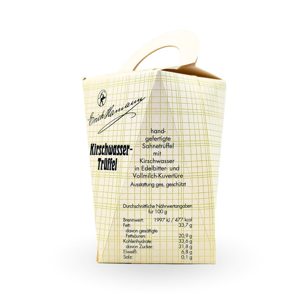 Erich Hamann Kirschwasser-Trüffel 100g