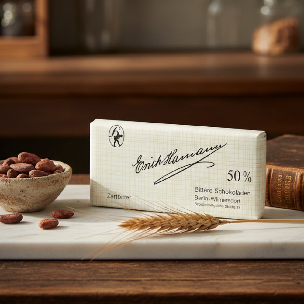 Erich Hamann Tafel 100g Zartbitter 50% Kakao
