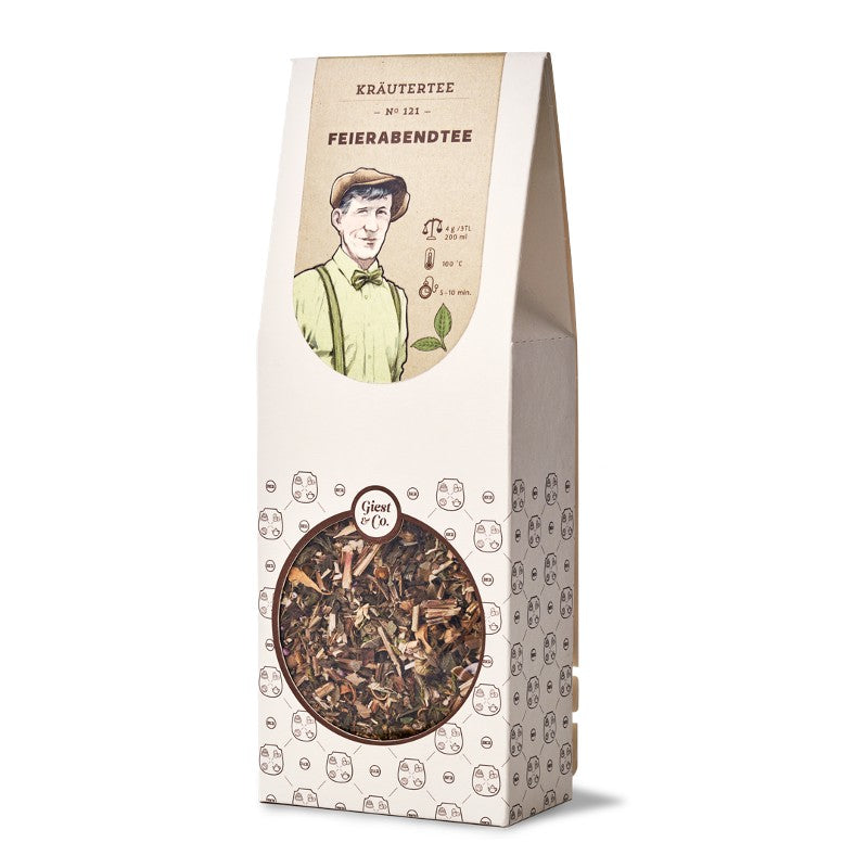 BKR Kräutertee Feierabendtee 50g Schmuckkarton Nr.121