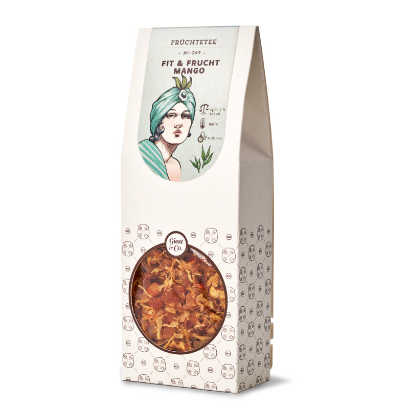 BKR Früchtetee Fit & Frucht Mango 150g