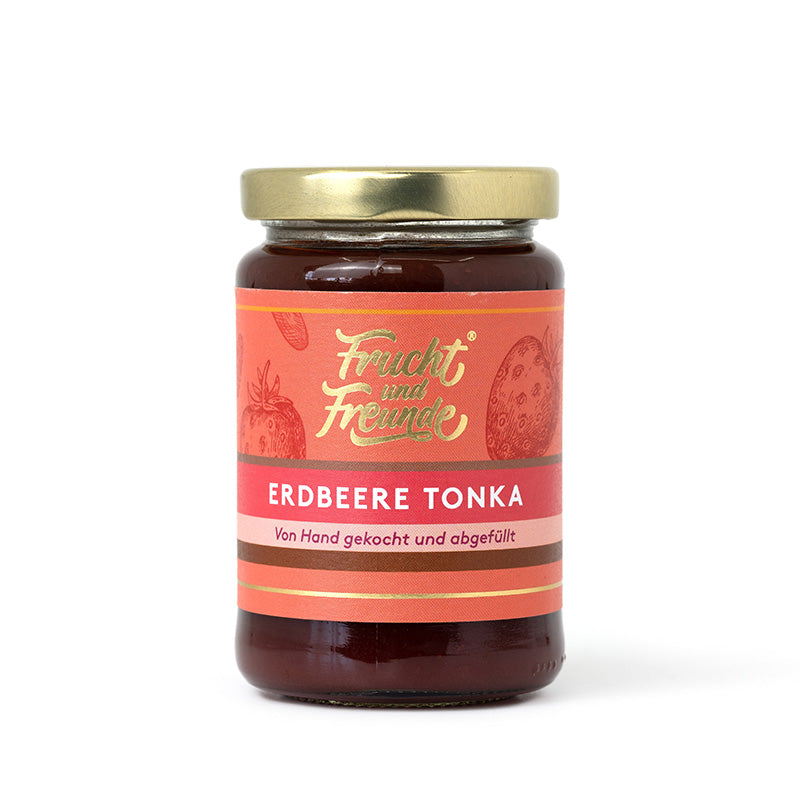 Frucht und Freunde Fruchtaufstrich Erdbeere-Tonka 240g