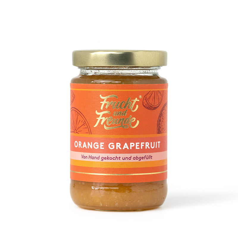 Frucht und Freunde Fruchtaufstrich Orange-Grapefruit 240g