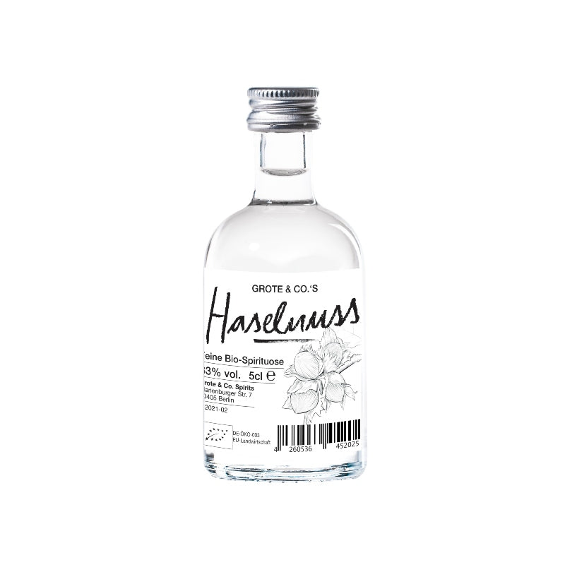 Grote BIO Haselnuss Spirituose mini 5cl 33% vol.