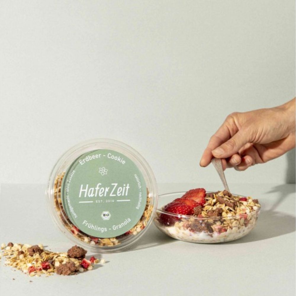 Haferzeit BIO Granola Erdbeer-Cookie 300g