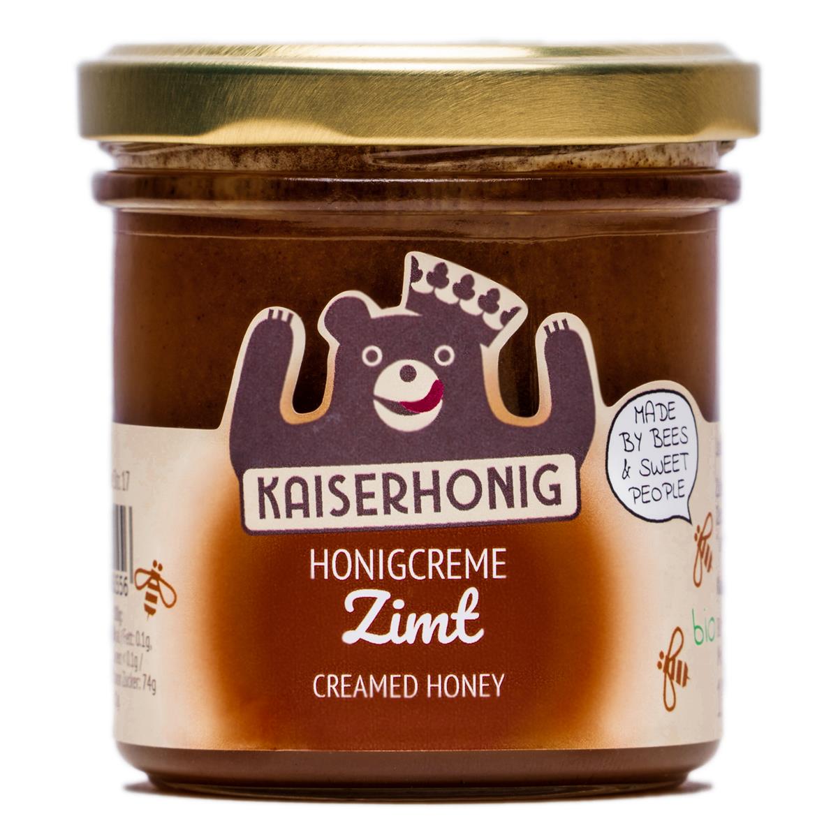 KAISER Honig Zimt in Honig 180g Glas
