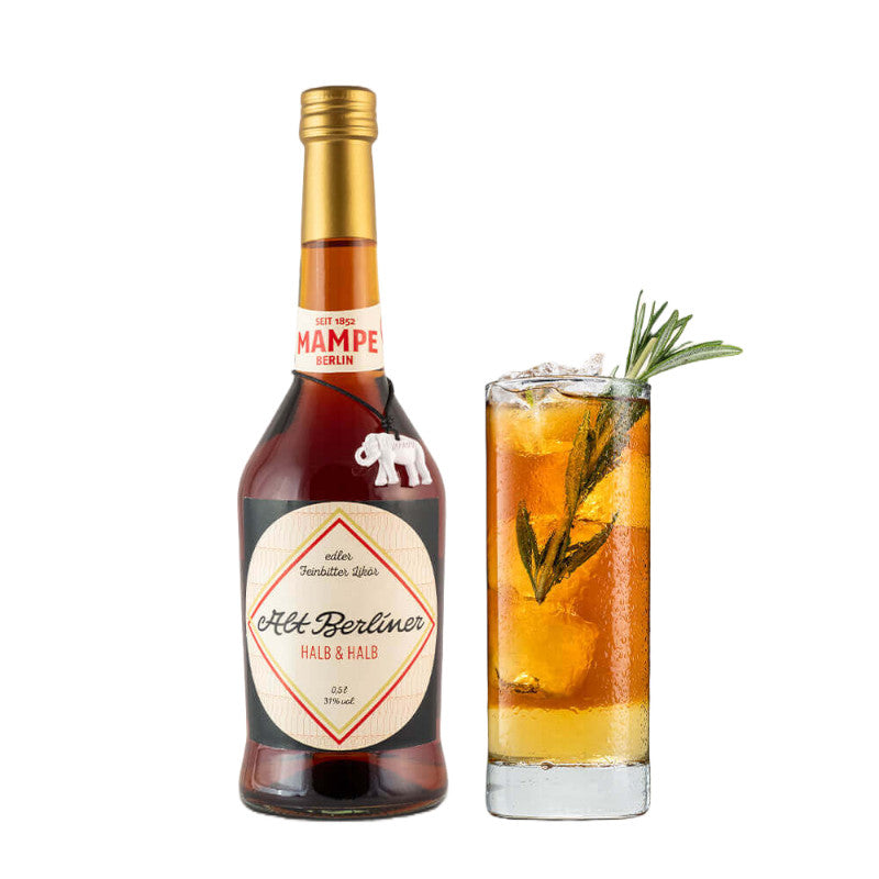 Mampe halb und halb Alt-Berlin 0,5l 31% vol.