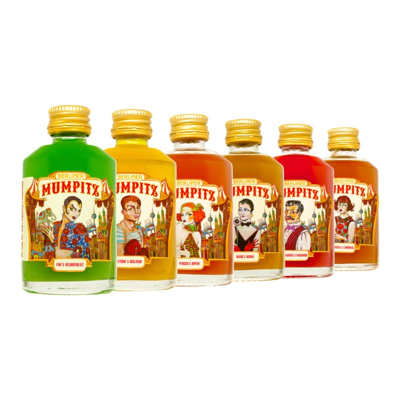 Berliner Mumpitz 18%vol. 6x5cl Probierpaket