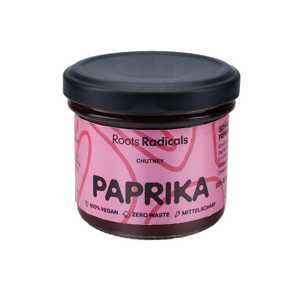 Roots Radicals Scharfes Paprika Chutney 120g