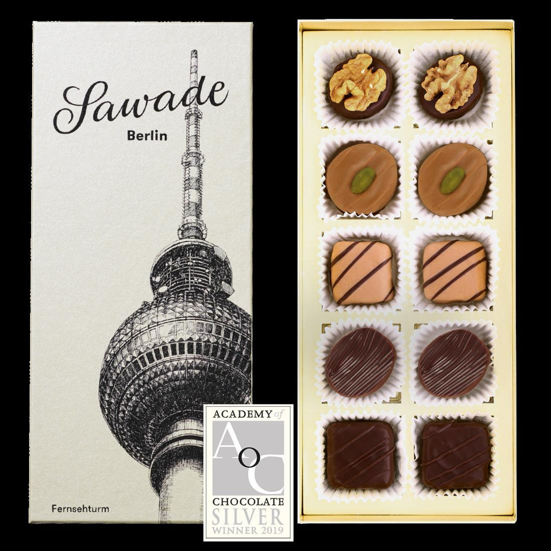 Sawade Pralinenschachtel Fernsehturm 110g