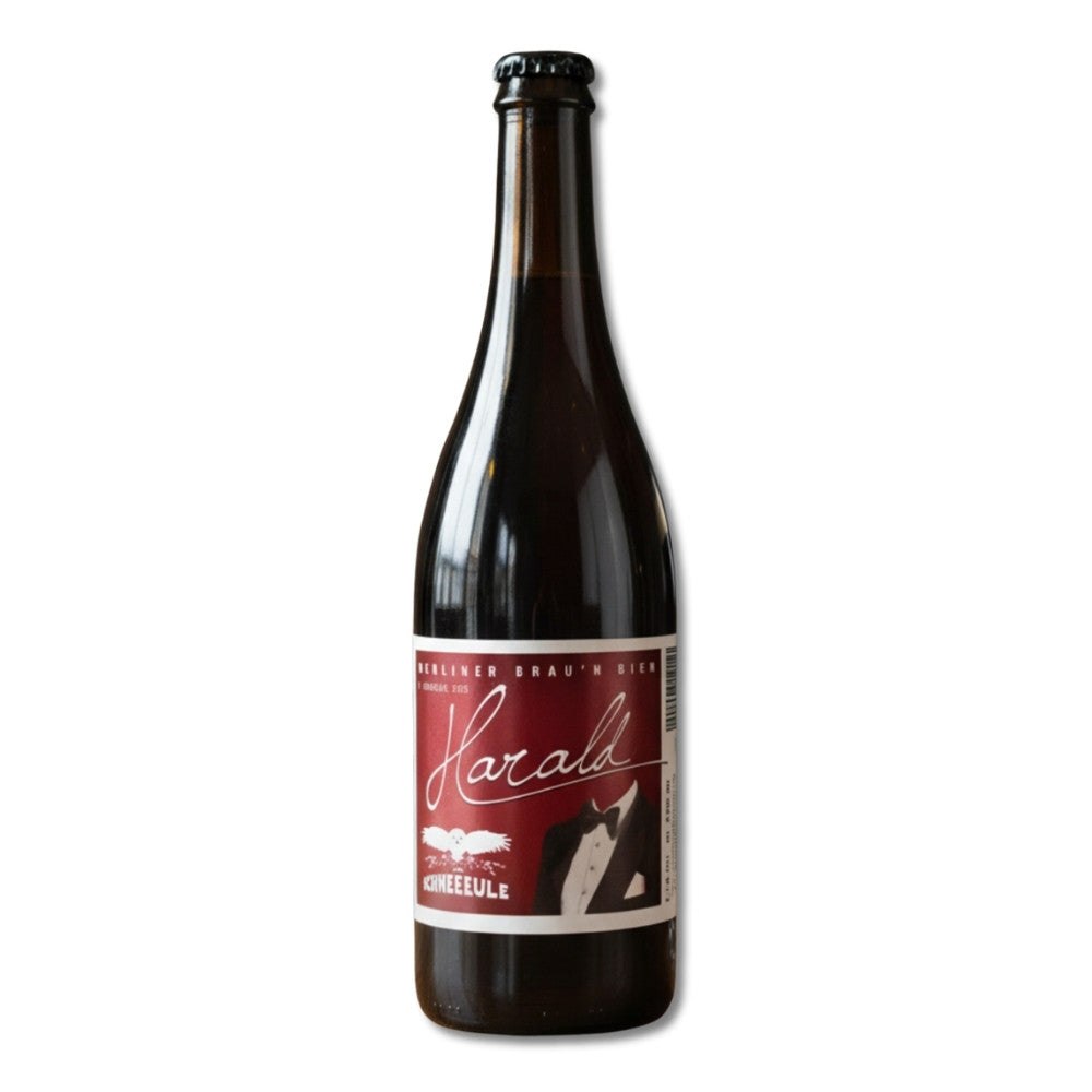 Schneeeule Berliner Braunbier Erster Versuch Harald 0,75l 6,5% vol.
