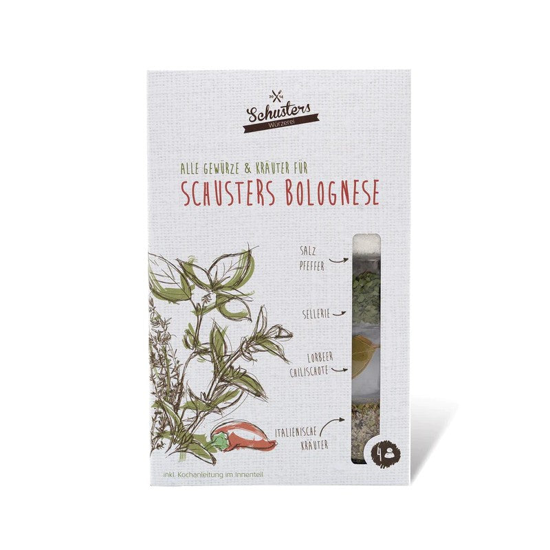 Schusters Gewürze für Bolognese