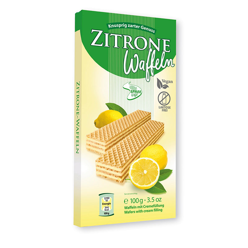 Spreewaffel Zitrone-Waffeln 100g
