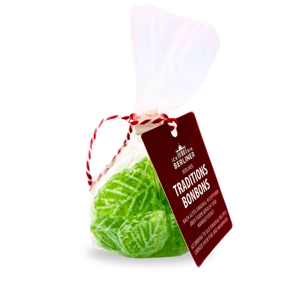 ICK BIN BERLINER Traditionsbonbons Waldmeister