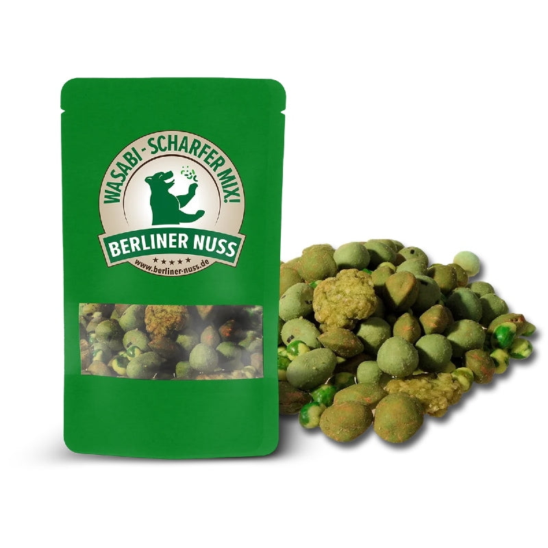 Berliner Nuss Wasabi Mix - die scharfe Mischung 80g