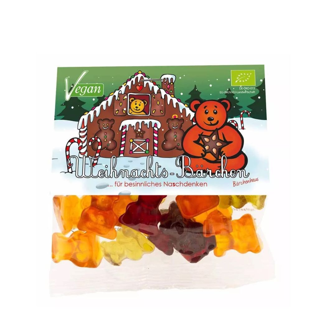 mind Sweets Weihnachtsbärchen Knusperhaus 75g