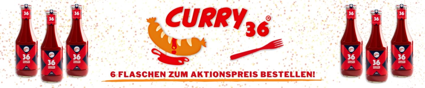 Curry 36 - Original Ketchup - Vorteilspack