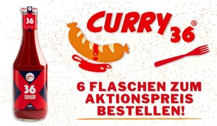Curry 36 - Original Ketchup - Vorteilspack