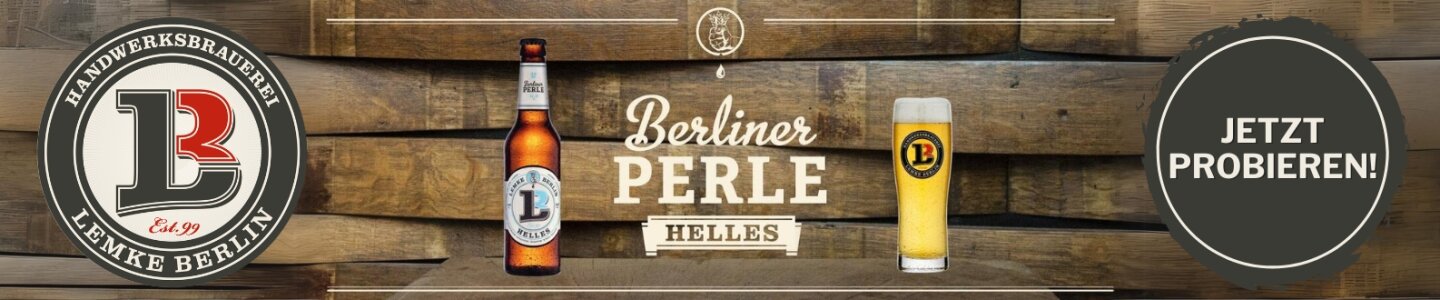 Lemke Brauerei - Craft Bier - Berliner Perle - Helles