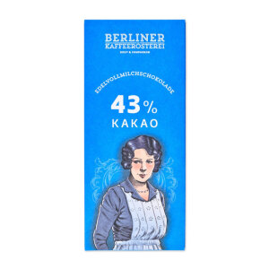 BKR Classic Line Edelvollmilch-Schokolade 43% Kakao 100g