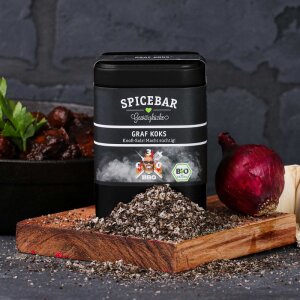 Spicebar BBQ Graf Koks Knofi-Salz BIO 100g