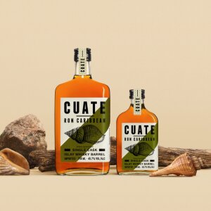 CUATE Rum Islay Whisky Cask 45,7%vol. 0,7l