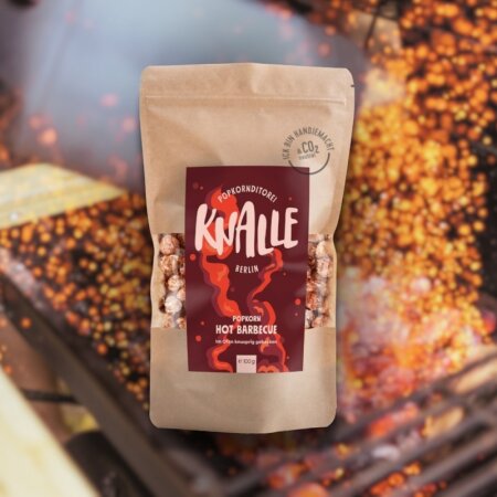 KNALLE Popkorn Hot Barbecue 100g