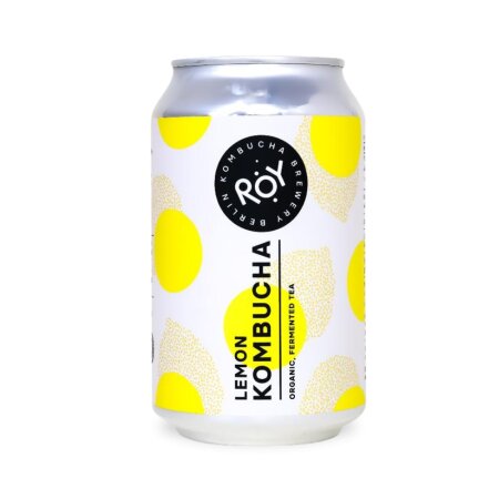 ROY Kombucha Lemon BIO 0,33l Dose