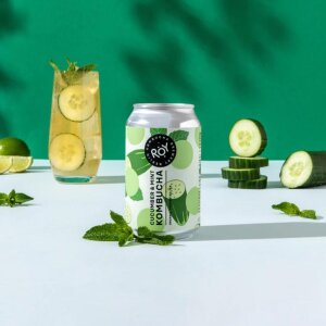 ROY Kombucha Cucumber &amp; Mint BIO 0,33l Dose