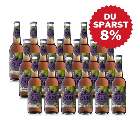 18 Flaschen Acai &amp; Lime 0,33l der Berliner Manufaktur Richard`s SUN