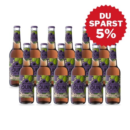 12 Flaschen Acai &amp; Lime 0,33l der Berliner Manufaktur Richard`s SUN