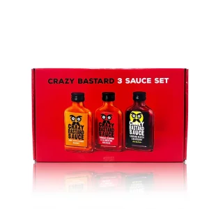 3 Saucen Set scharf Hot Sauce Auswahl der Berliner...