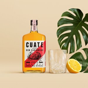 CUATE Rum 04 38.7% vol. 0,2l Miniflasche von The Liquor...